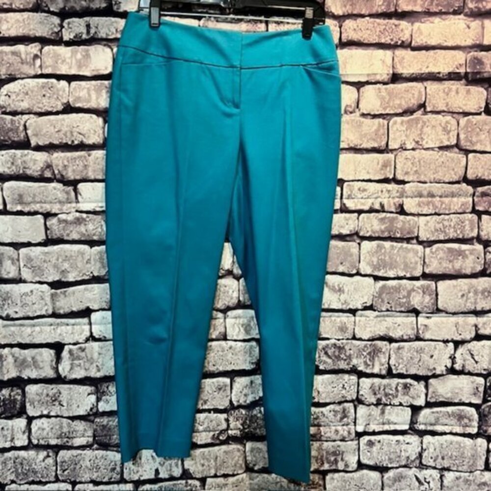 Halogen Teal Taylor Fit Pants Size 6